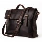 Best Gift Idea For Him Crazy Horse Leather Briefcase Laptop Messenger Bag Ipad Macbook Bag