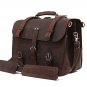 Versatile Vintage Classic Crazy Horse Leather Briefcase Handbag/Backpack/Travel Bag/Laptop Bag