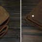 Gorgeous Vintage Genuine Crazy Horse Leather Satchel Messenger Bag/Handbag/Shoulder Bag Brown Color