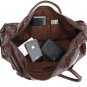 Handmade Antique Leather Travel Handbag Cross Body Duffle Bag Baggage Freeshipping