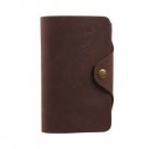 Summer Wallet Genuine Distressed Crazy Horse Leather Purse Women Wallets Card Holder - K80-33