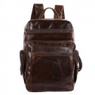 New Arrival Genuine Cowhide Leather Backpack Men's Travel Bag Business Suitcase Laptop Bags-K72-02