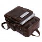 New Arrival Genuine Cowhide Leather Backpack Men's Travel Bag Business Suitcase Laptop Bags-K72-02