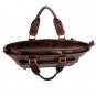 Vintage Leather Brown Macbook Shoulder Bag Messenger Bag Briefcase Tote Satchel - K72-12