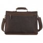 Distressed Leather Men's Shoulder Computer Bag Messenger Bag Cross Body Tote Briefcase - K72-05