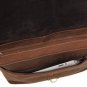 Top Grade Wedding Gift Crazy Horse Leather Briefcase Messenger Bag iPad Laptop Bag - K70lb-84