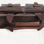 Vintage Cow Leather Briefcase Messenger Shoulder Bag 14" Laptop Macbook Bag--FREE SHIPPING