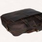 Antique Men's Crazy Horse Leather Handbag Briefcase Messenger 16" Laptop Case--FREE SHIPPING