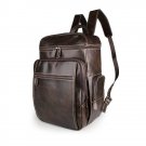 Large Volume Genuine Leather Style Men's Hiking Backpack Big Volume Travel Knapsack--FREE SHIPPING