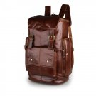Big Volume Backpack Top Grade Cowhide Leather Travel Bag School Bag 15" Laptop Bag--FREE SHIPPING