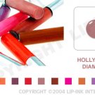LIP INK Hollywood Diamond Smearproof Lip Stain LipGel + Off & Shine Towelettes