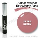 LIP INK Ultra Berry Smearproof Lip Stain + Off & Shine Towelettes
