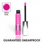 LIP INK Neon Pink Smearproof Lip Stain LipGel + Off & Shine Towelettes