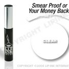 LIP INK Clear Smearproof Lip Stain + Off & Shine Towelettes (No Color)