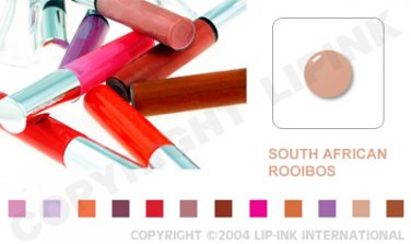 LIP INK South African Rooibos Smearproof Lip Stain + Off & Shine Towelettes