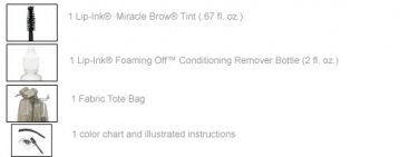 Lip Ink &Acirc;&reg; Semi-Perm Miracle Brow &Acirc;&reg; Tint- AUBURN