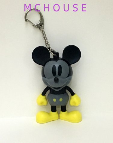 7-11 HK Disney 90th Mickey Mouse and Friends No.11 Black Mickey Keychain