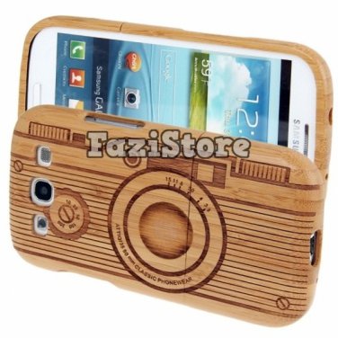 Samsung Galaxy S3 Case, Camera Phone Case, Bamboo Phone Case, S3 Case, Samsung S3 Case