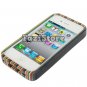 Colorful Stripe Case iPhone 4, iPhone 4 Case, iPhone 4 Cover, Wood iPhone Case