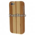 iPhone 5 Cover, iPhone 5 Case, Bamboo Material, Stripe iPhone 5 Case