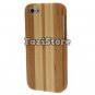 iPhone 5 Cover, iPhone 5 Case, Bamboo Material, Stripe iPhone 5 Case