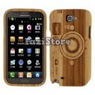 Camera Galaxy Note 2 Case, Samsung Note 2 Case, Wood Phone Case, Samsung Galaxy Note 2 Cover