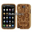 Bamboo Phone Case, Wood Phone Case, Samsung Galaxy Note 2, Galaxy N7100 Case