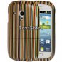 Colorful Stripe Pattern, Myrtus Wood Case, Samsung Galaxy S3 Mini Case, Galaxy S3 Mini