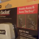 Stanley Tools  SAFETY SOCKET Break-Away Safety Electric Wall Plug Adapter  NIB