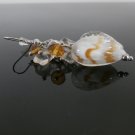 morano glass earrings