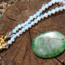 Picasso agate on opal and jade necklace