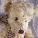 Russ Berrie 100th Anniversary Bear "Claridge" 15" plush Faux Mohair