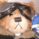 Brass Button Bear RALPH the Pilot-10" Bear of Friendship-Free Shipping in USA!