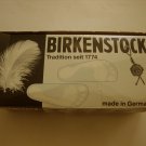 NEW Birkenstock Women Arizona Dual Band Sandals Silver Metal sz 5US / 35EU