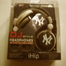 New iHip  DJ STYLE NY YANKEES HEADPHONES