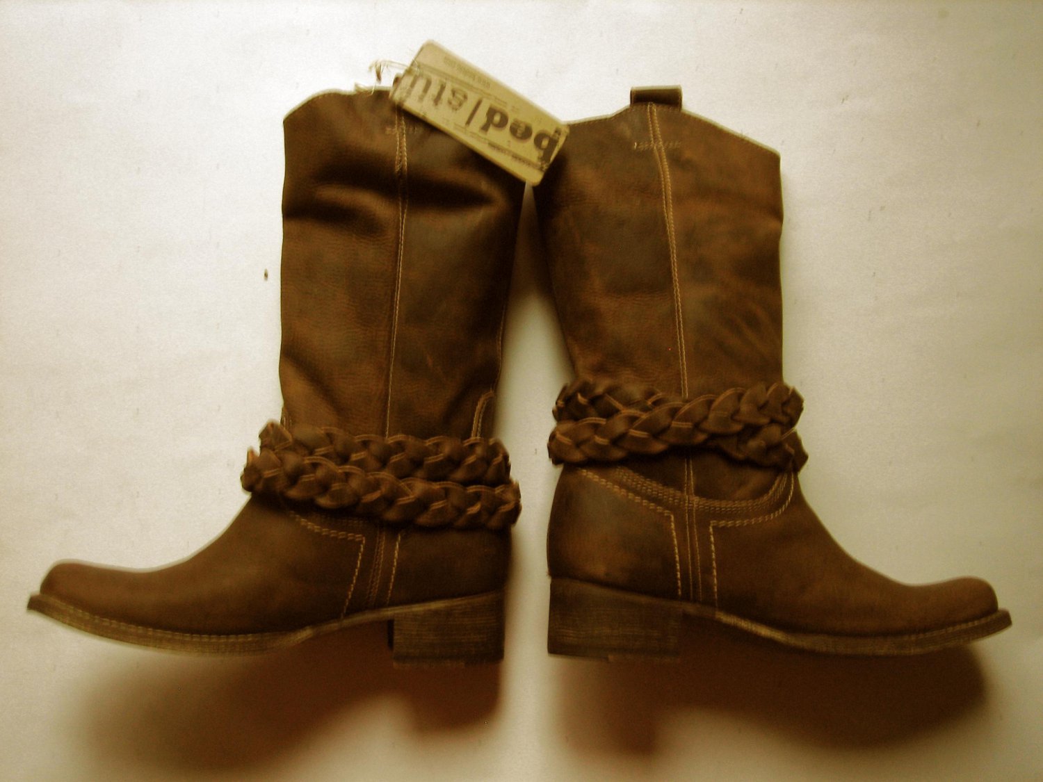 bed stu distressed leather boots