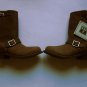 New Womens, Frye Engineer 12R leather boots, Gaucho Brown 10 M