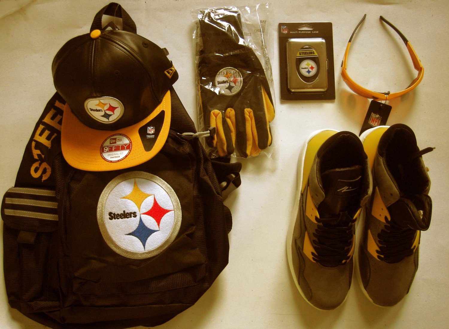 NEW Article Number N Men's Hightop Fashion Sneakers Steeler's Fan Yellow & More !!!!1