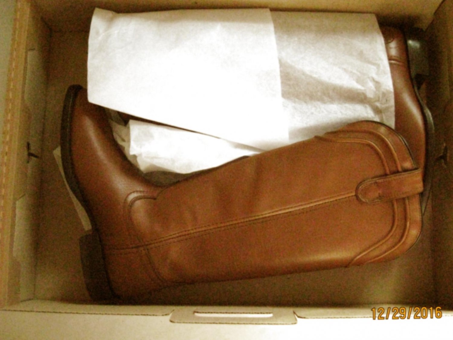New Ariat Womens About Town Brown Riding Boots Shoes 7.5 Medium