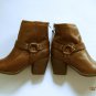 NEW FRYE LADIES TABITHA HARNESS SHORT BOOT cognac   size 9.5