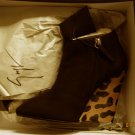 New Giuseppe Zanotti Womens Black Suede Wedge Boots Shoes 7 Medium (B,M) New Giuseppe Zanotti Womens Black Suede Wedge Boots Shoes 7 Medium (B,M)