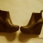 New Robert Clergerie Womens Fille Gray Wedge Boots Shoes 9 Medium & More!