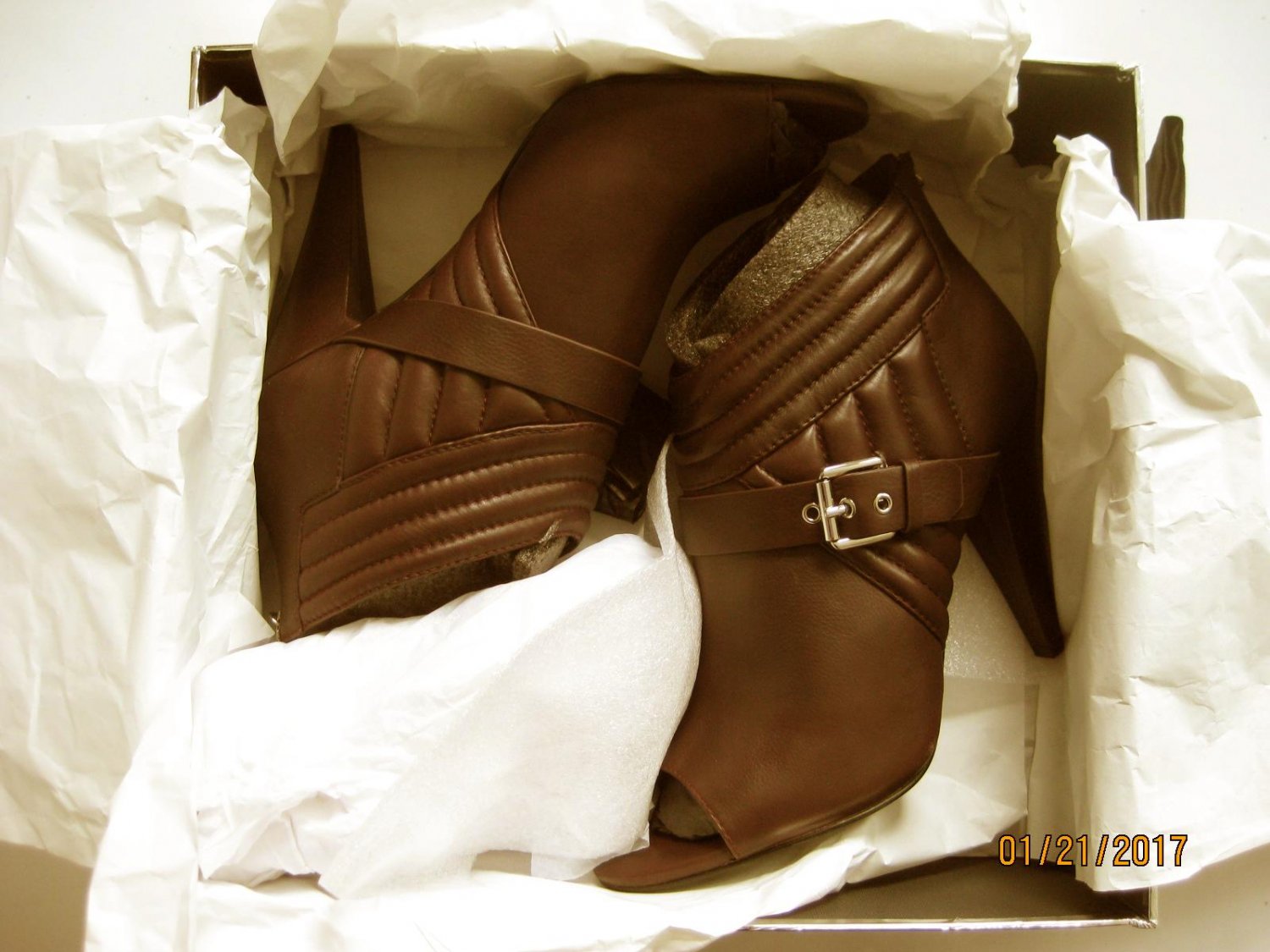 New Sigerson Morrison Womens Myla Red Leather Booties Shoes 9 Medium & More!!