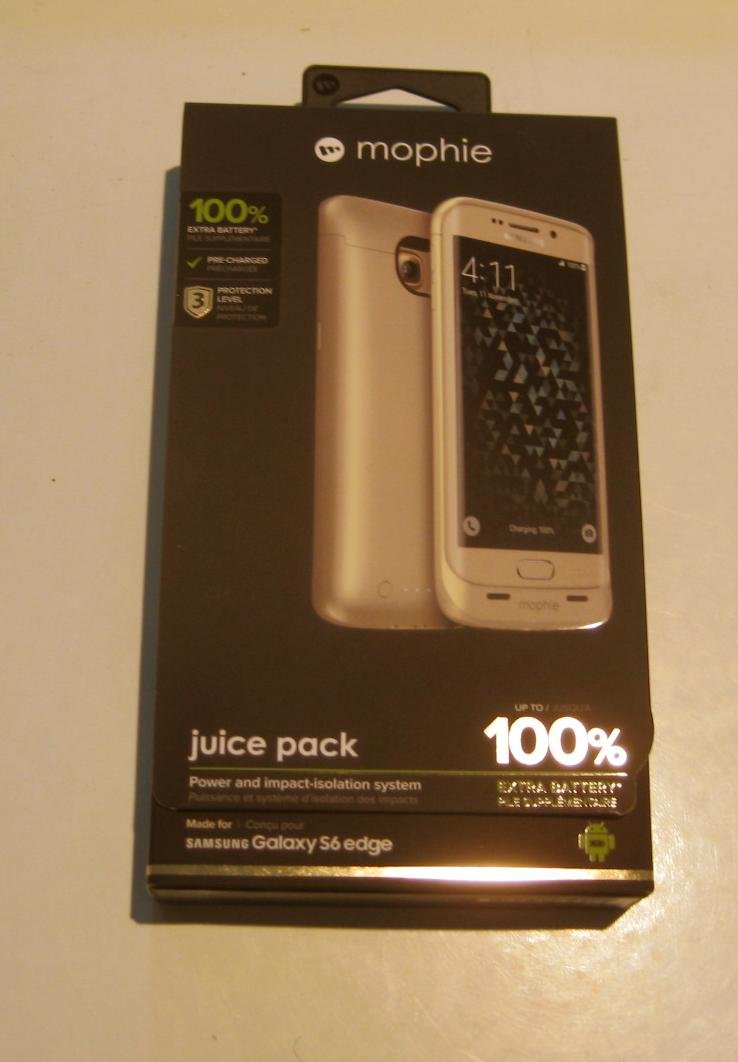 New Mophie Samsung S6 Edge Juicepak Case