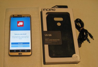 Very Nice  Black Unlocked 32gb Verizon  LG G6  & More!!