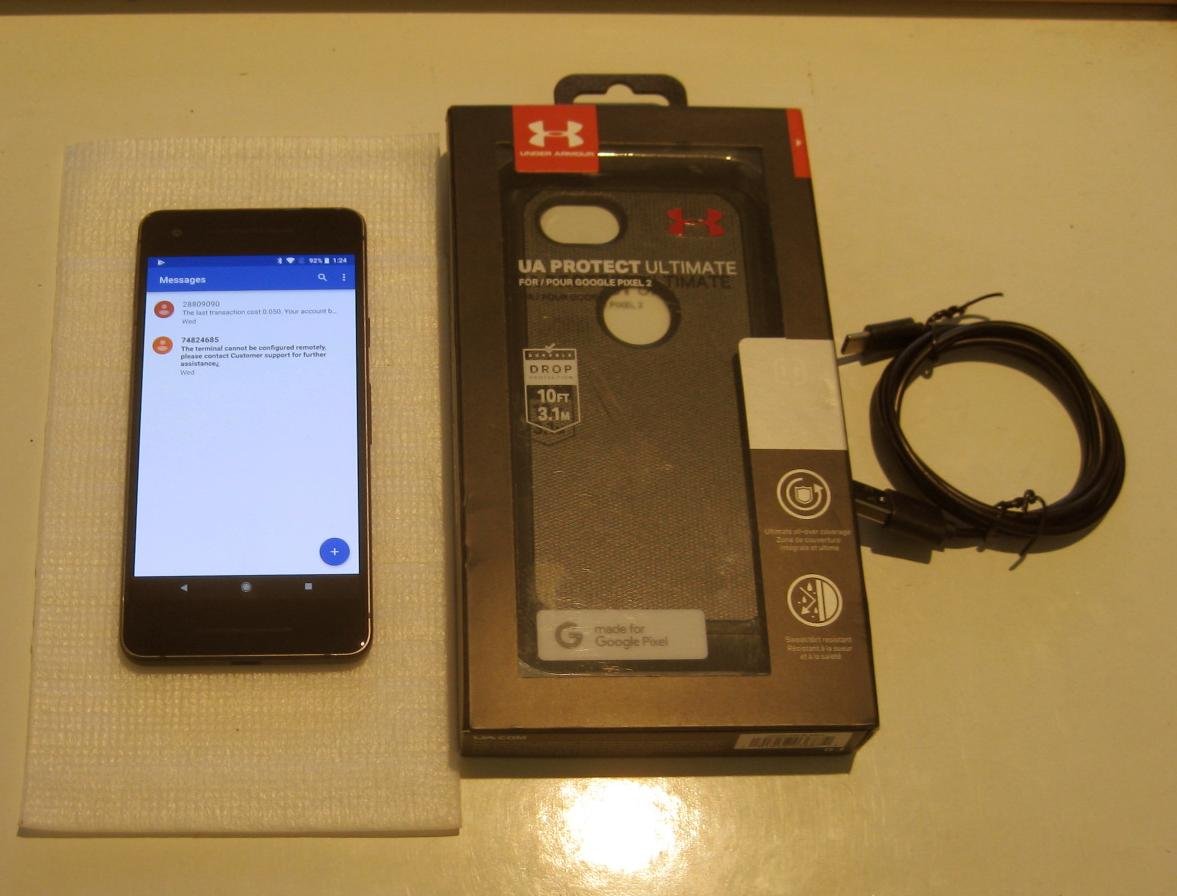 Very Good 64gb Unlocked Verizon Google Pixel 2
