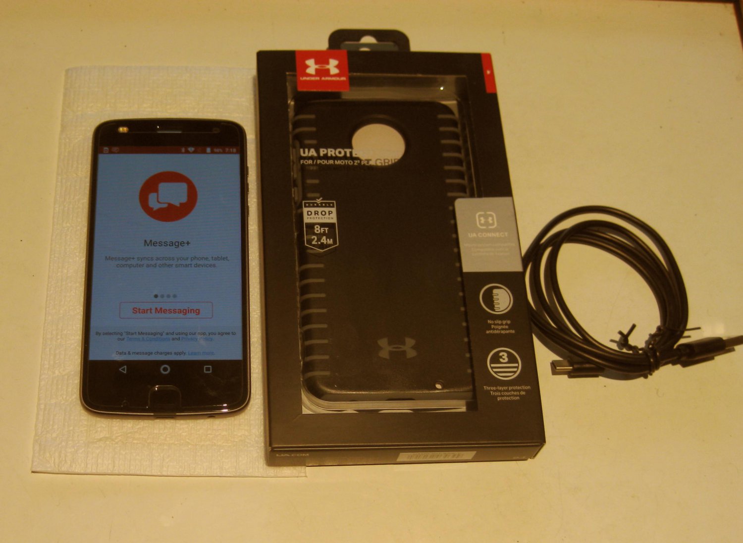 Near Perfect Unlocked 32gb Verizon Moto Z2 Play