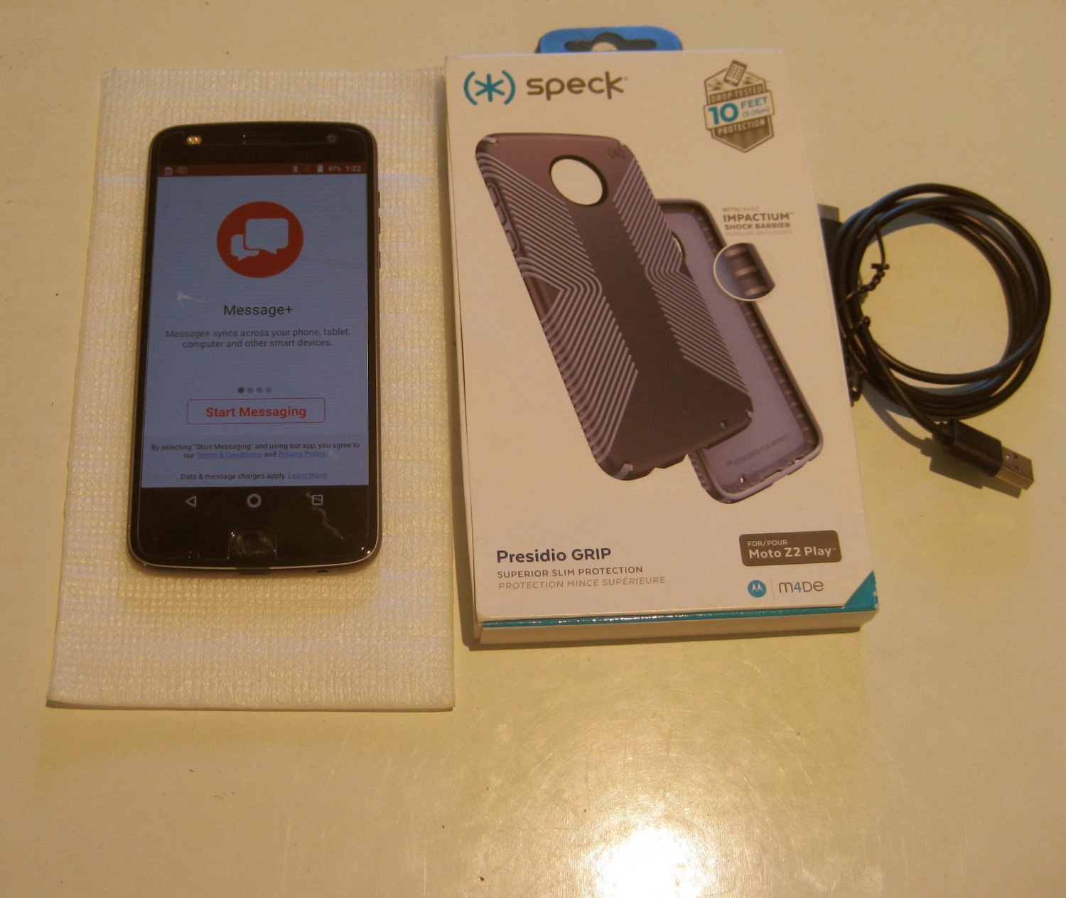 Loony Gray 32gb Verizon Moto Z2 Play
