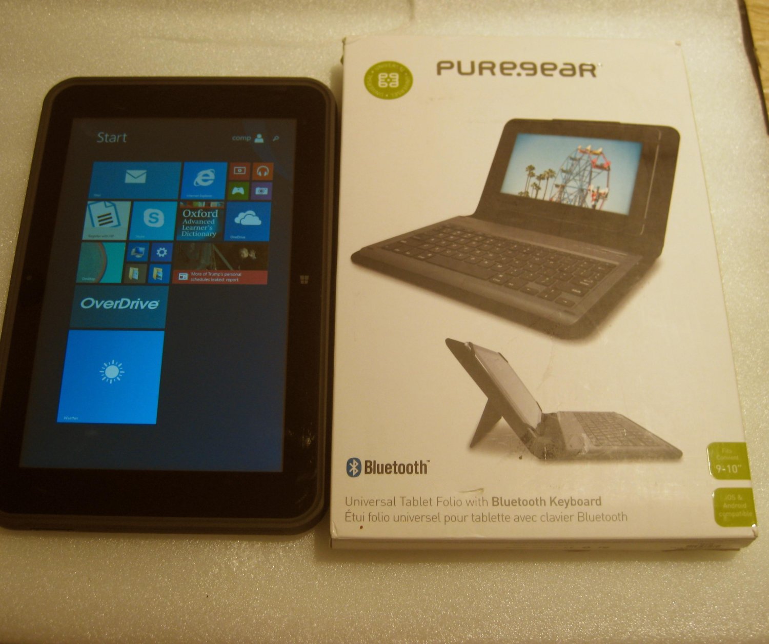 HP Pro Tablet 10 EE G1 Atom 32gb SSD 8 Pro Bundle!!!