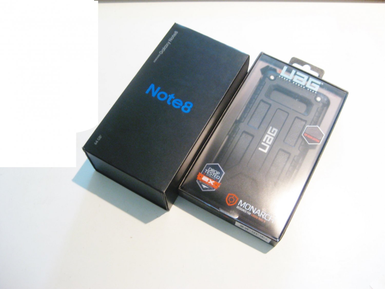 Very Good Black Sprint 64gb Samsung Note 8 Bundle!